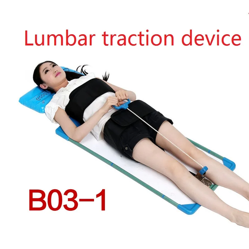 Новая поясничная Тяговая кровать Шейная спина поясница терапия массаж растяжка