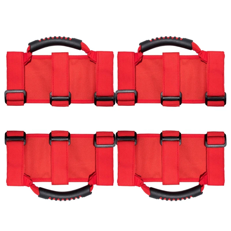 4 X рулонные ручки для Jeep Wrangler Yj Tj Jk Jl Jlu Sports Sahara Freedom Rubicon &amp Unlimited 1955-20 | Автомобили и