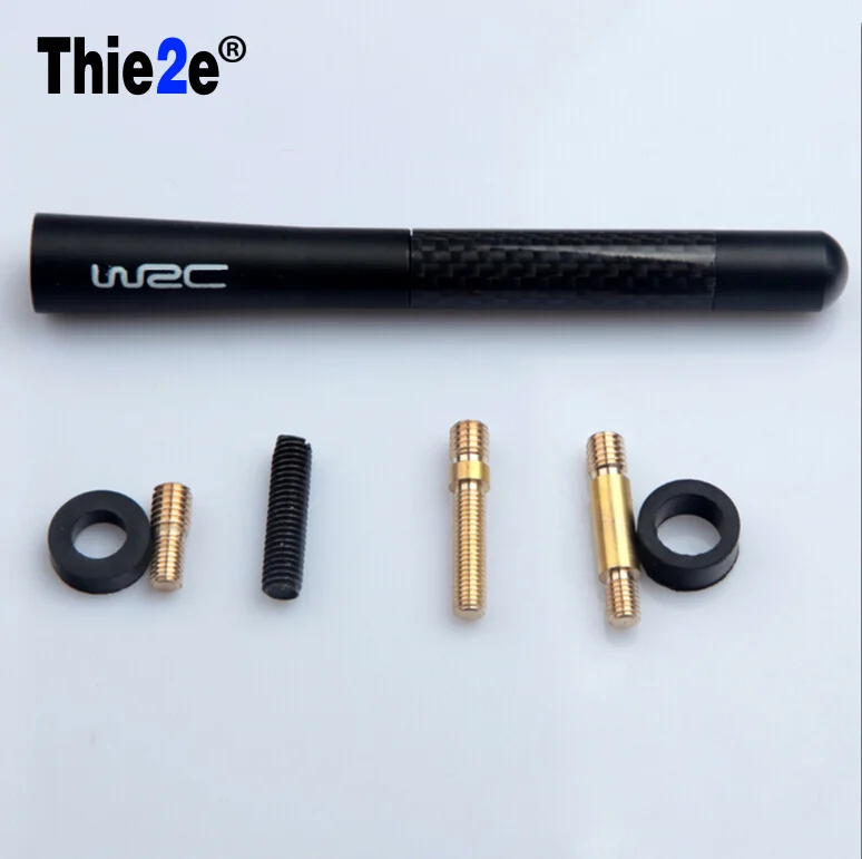 Автомобильный Стайлинг автомобильная радиоантенна из углеродного волокна с