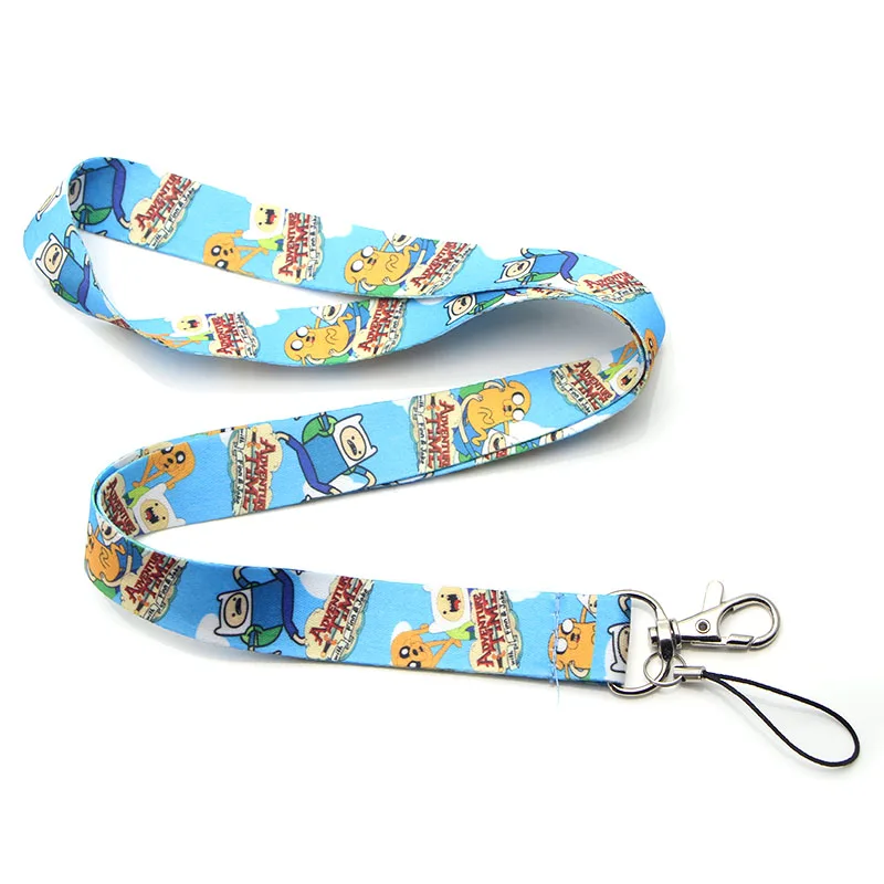 V213 время приключений мультфильм брелок Lanyards Id значок держатель ID карты пропуск