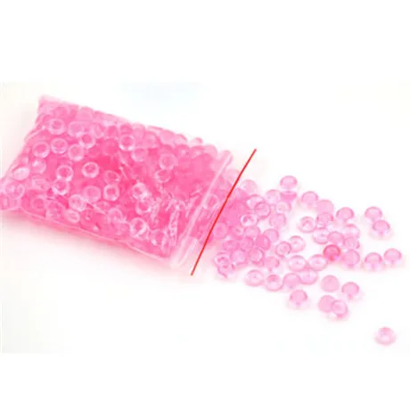 20g Pink 20 г цветные клеевые бусины для поставки слаймов, гелевые добавки для рук, добавки, шарики для слизи, пушистые ломтики Lizuny, декор для аквариума - Цвет: 20g Pink