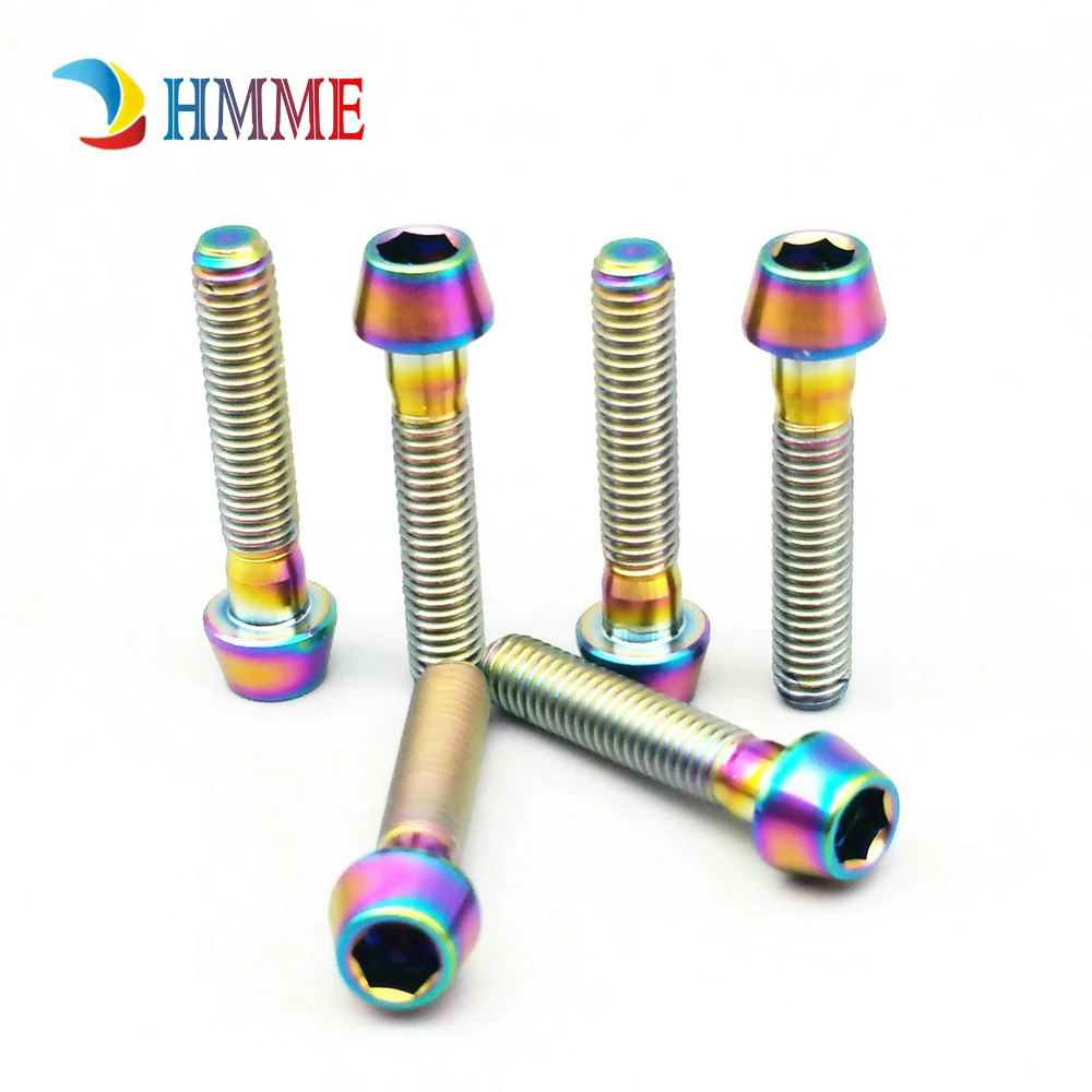 Титановые болты быстрое для велосипеда длинное сиденье штифт конусная головка