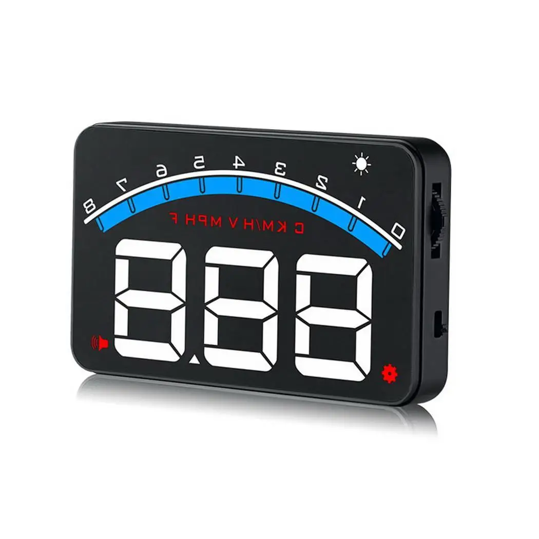 M9 5 дюймов OBD HUD Автомобильный дисплей на лобовом стекле бортовой компьютер hud