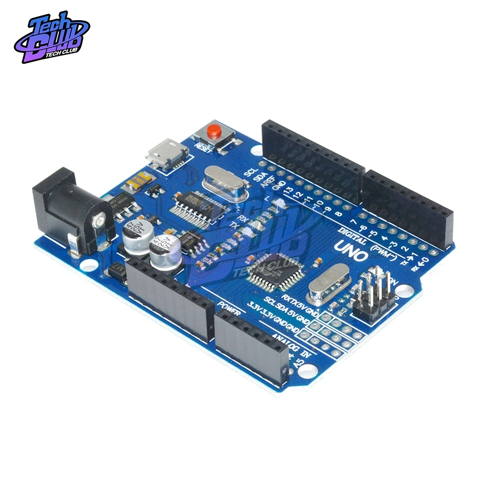 Мини USB плата UNO R3 CH340G MEGA328P UNO R3 ATMEGA328P AU совместимый CH340 для Arduino Micro USB DIY Kit