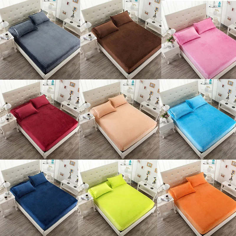 Бархатная теплая фланелевая флисовая кровать 25 см одноцветная серая розовая