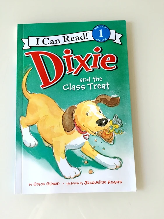 7 шт./компл. сначала я могу читать Dixie собаки Детская Классическая история книги