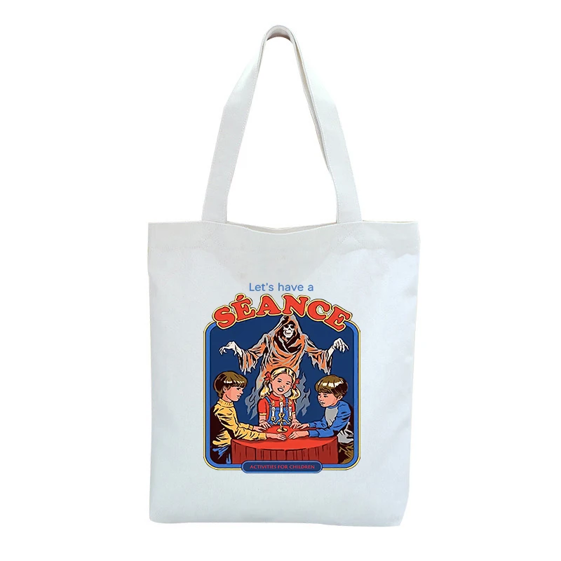 Забавная мультяшная моя первая кукла вуду Холщовая Сумка-тоут из эко-хлопка