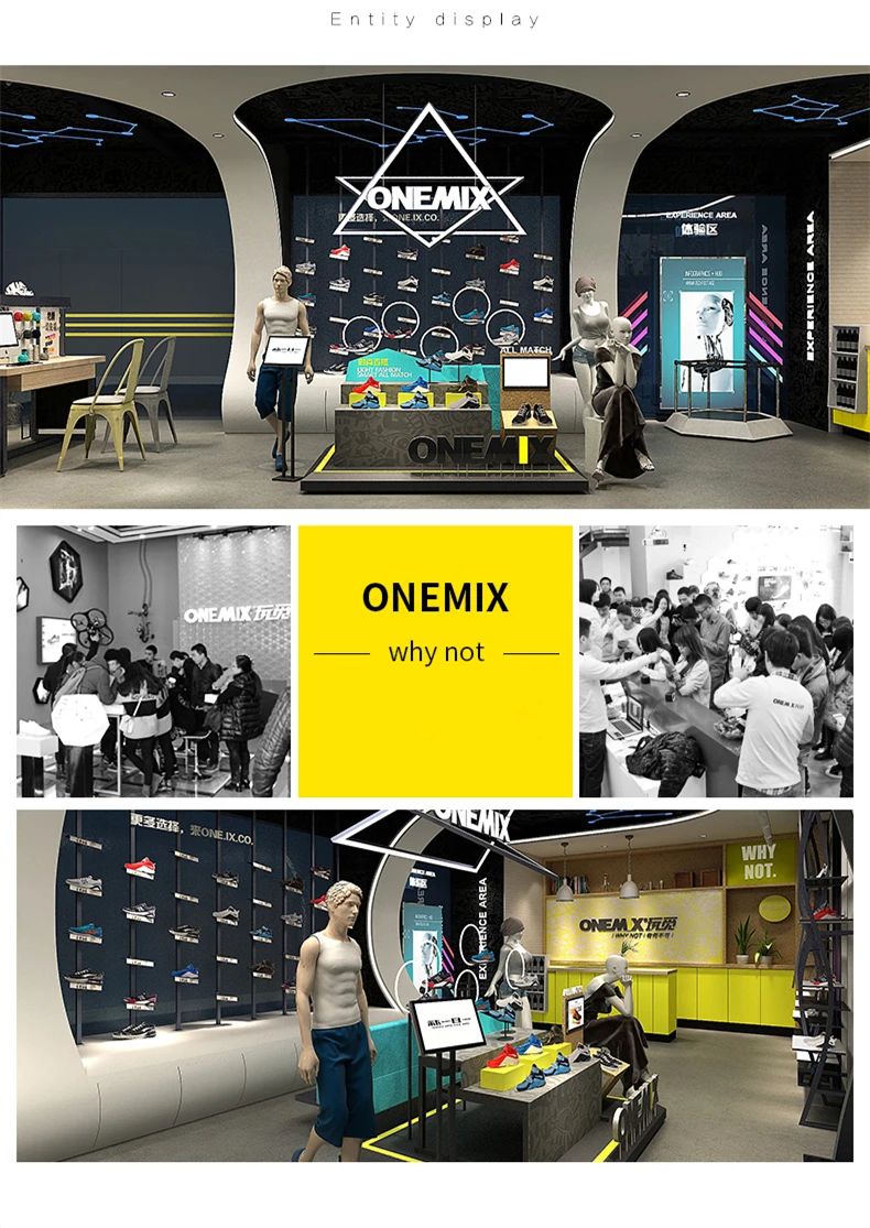 ONEMIX Air Cushion спортивная обувь для мужчин Спортивная обувь дышащий светильник Crosser фитнес уличные беговые кроссовки Max 12