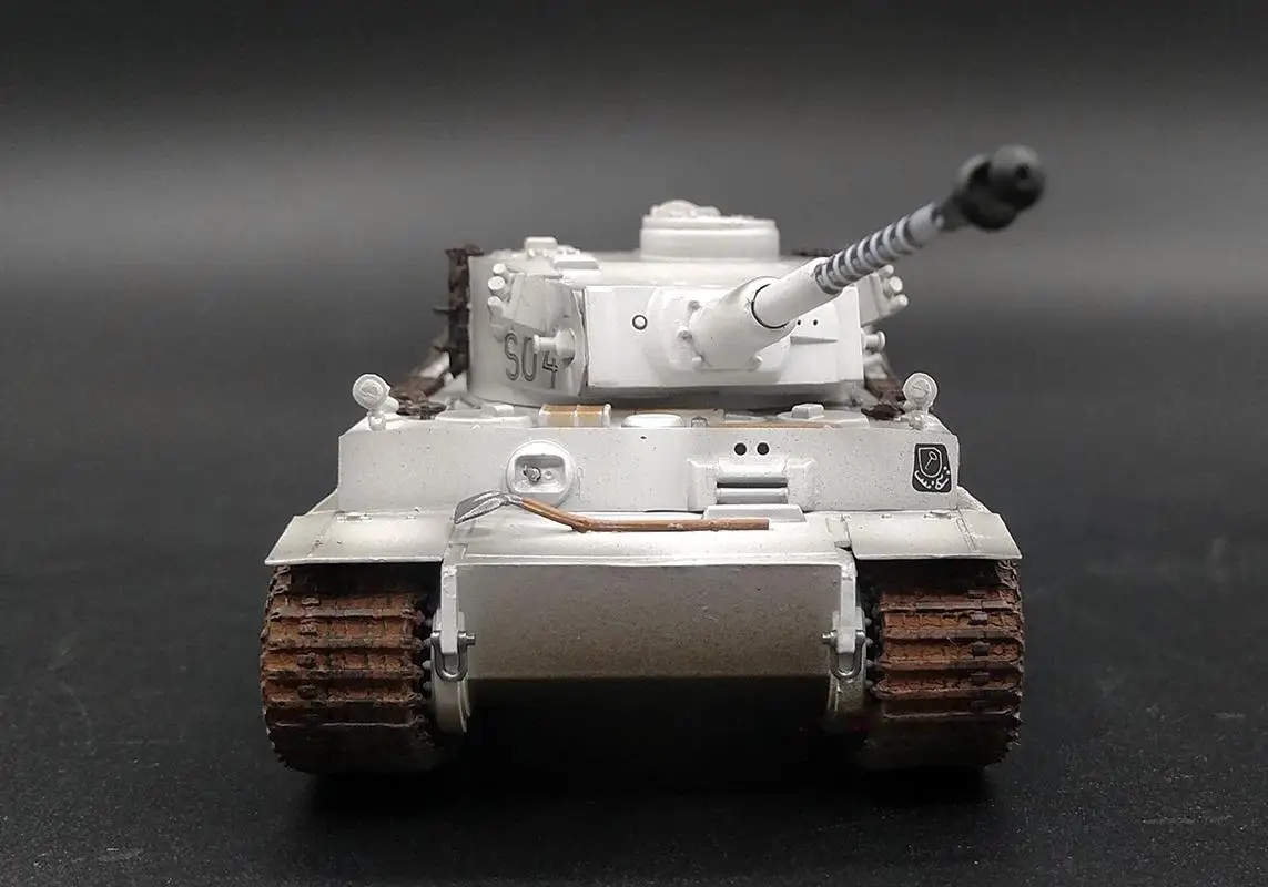 Вторую мировую войну Пособия по немецкому языку тигр я SS 101 Wittmann Ограниченная серия бак 1: 72 не литья под давлением easy model
