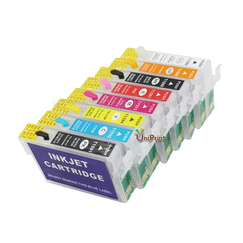 R2000 горячая распродажа новые пустые многоразовые картриджи для Epson с чипами ARC 1590