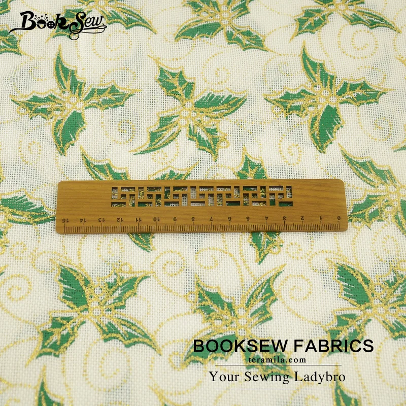 Booksew Лен Ткань 8 шт./лот 45 см x 50 см нарезанные Комплект Новогодние товары Стиль Жир квартал для Вышивание Украшение Craft сумка кукла чулок