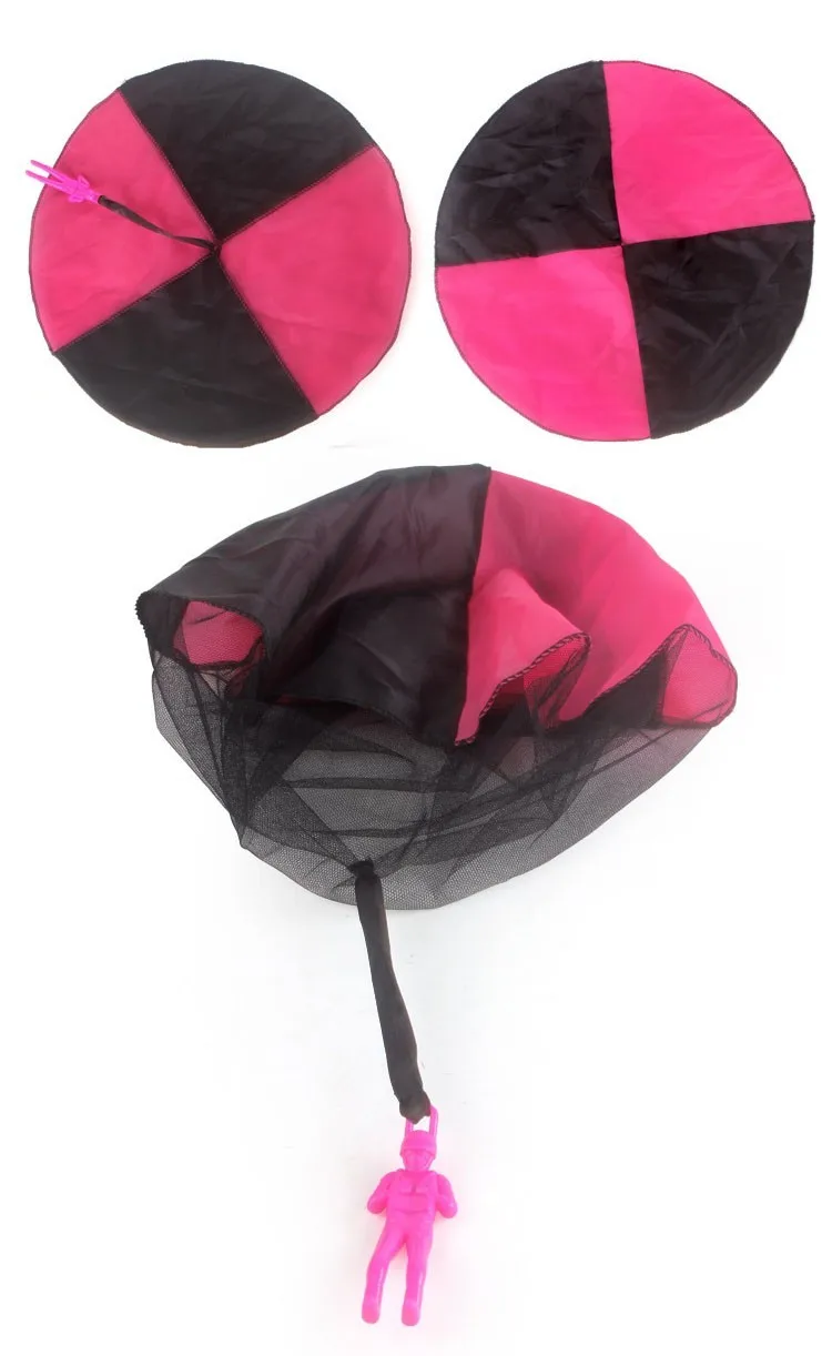 1 шт. ручная игра с парашютом для детей развивающий парашют фигурным солдатом