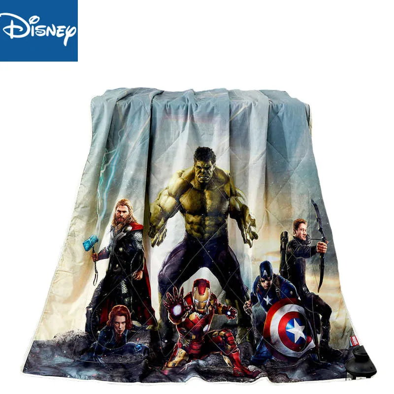 Disney Лето одеяло мультфильм Marvel 3D печать домашний текстильное покрывало подходит