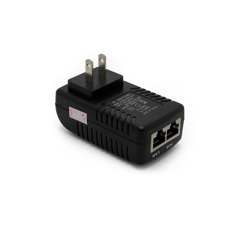 Бесплатная доставка 5 шт. 12 В 1A Инжектор POE Мощность Over Ethernet адаптер