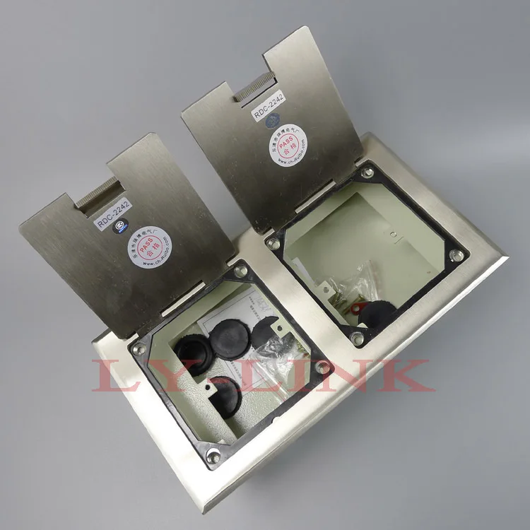 Напольная розетка наземная для установки два размера 86x86 настенная пластина|floor