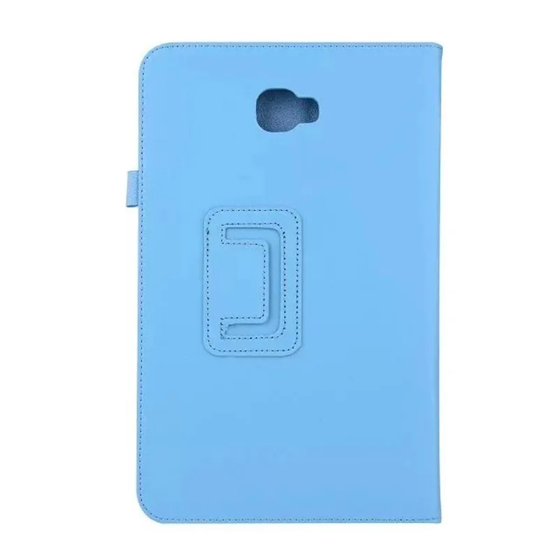 sky blue-zhi jia Чехол для Samusng Galaxy Tab A A6, 10,1 дюймов, SM-T580, T585, 10,1 дюймов, откидной кожаный чехол для планшета, Умный Магнитный чехол-подставка - Цвет: sky blue-zhi jia
