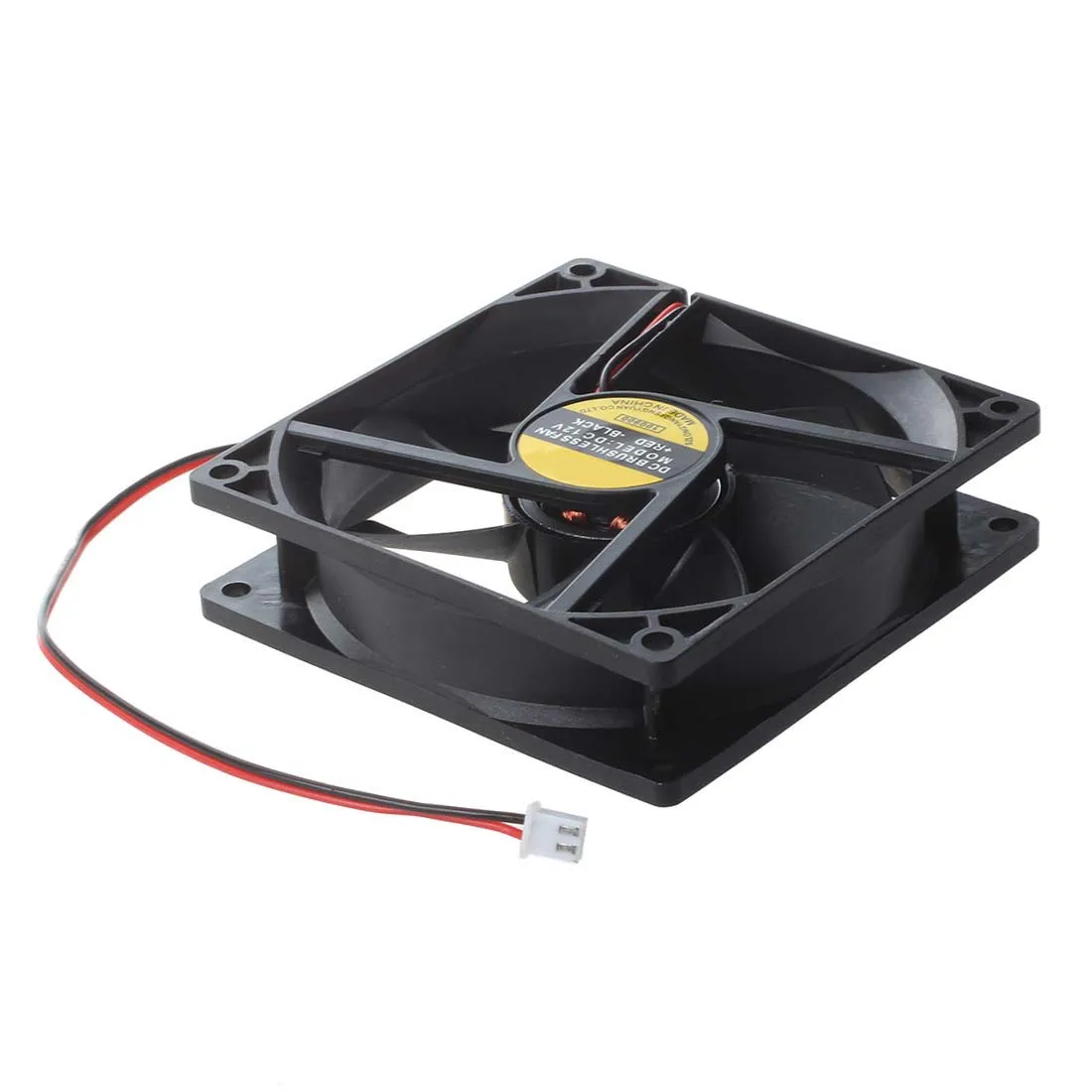 Черный пластиковый квадратный 9025 90x90x25 мм DC 12 В 0 25 а кулер|cooler fan|dc fan 12v12v 25mm |