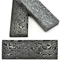 CNC полированная ручка ножа акриловый хвостовик патч 3D акриловый бамбуковый узор sytools 120*40*7,4 мм