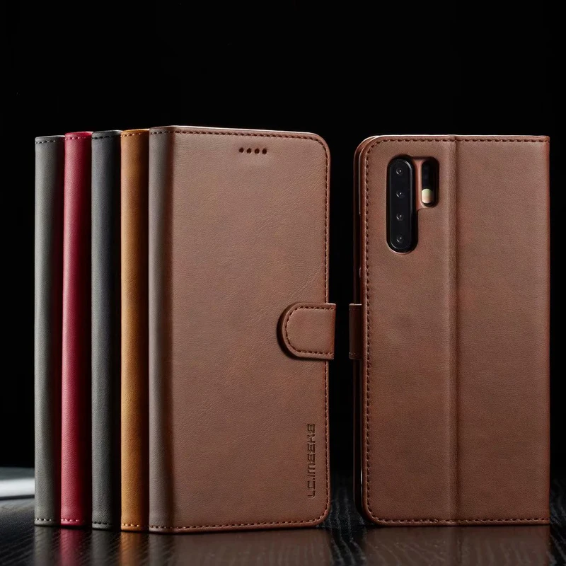 Кожаный флип-чехол для Huawei P30 Pro Lite Nova 4e P20 3e P Smart 2019 Plus Y9 Y5 Mate 20 Honor 8X | Мобильные