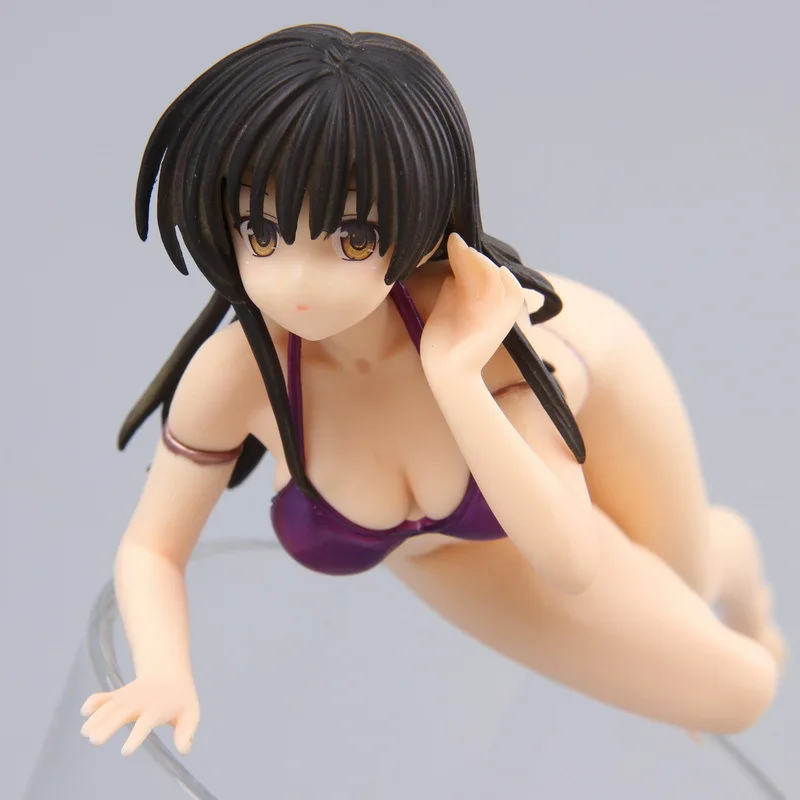 2 цвета 16 см аниме фигурка TO LOVE Ru Darkness Kotegawa Yui лежащий купальник бикини сексуальный купальник модель коллекция кукла