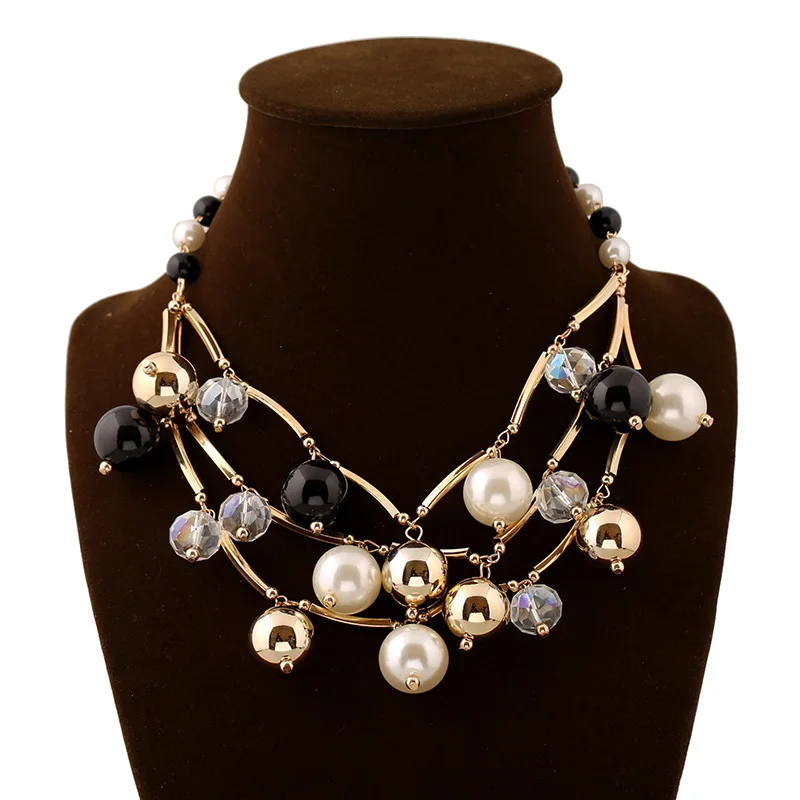 2020 новые эффектные брендовые ювелирные изделия Модные Золотые Трубки Черные