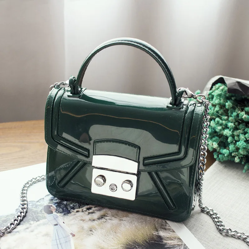 Лидер продаж 2018 женские силиконовые сумки конфетных цветов маленькая сумка