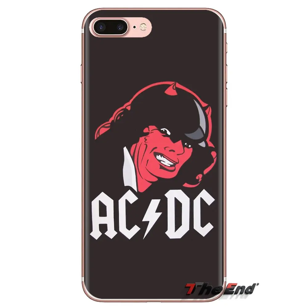 AC DC Heavy Metal Music Band Soft Transparent Shell Covers For Xiaomi Redmi 4A S2 Note 3 3S 4 4X 5 Plus 6 7 6A Pro Pocophone F1 |