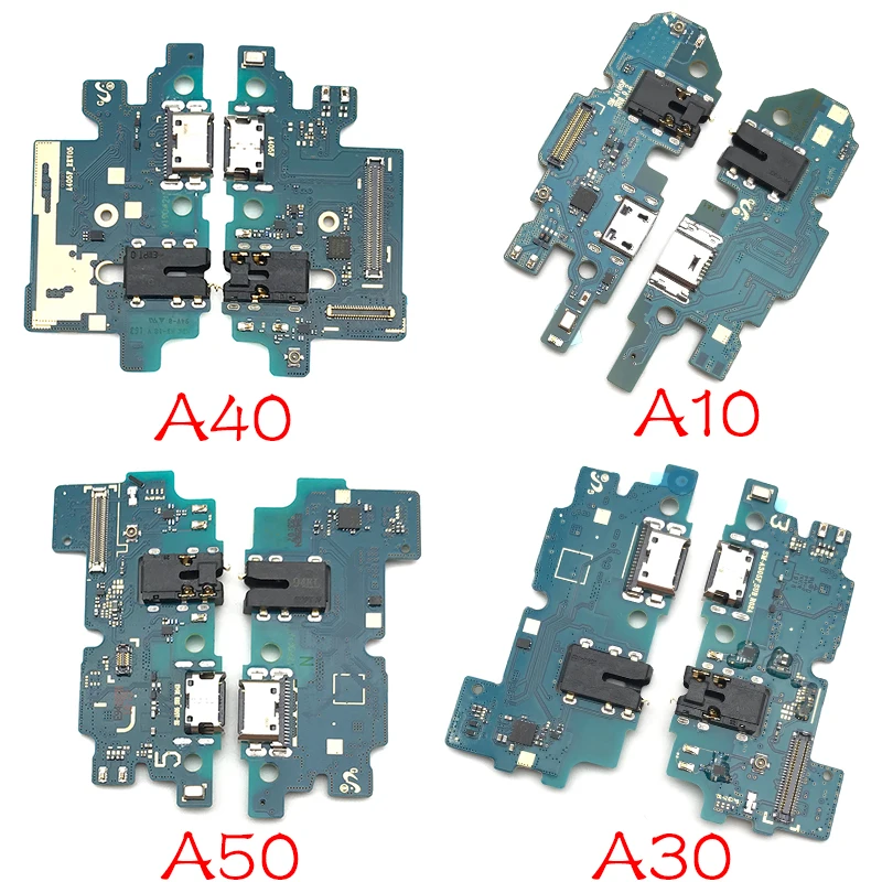 10 шт./лот для samsung Galaxy A10 A20 A30 A40 A50 A105 A205 A305 A405 A505 A305FUSB Мощность зарядный разъем для подключения к Порты и разъёмы гибкий кабель