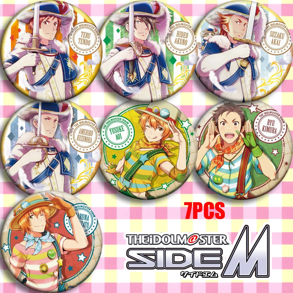 Аниме IDOLM @ STER Idolmaster блестящие цвета SIDEM WORLD Cosplay Bedge мультипликационный набор для