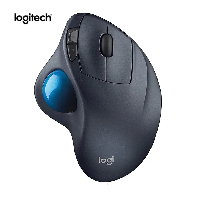 Logitech M570 2,4G Беспроводная игровая мышь Профессиональный рисунок трекболы лазерные мыши вертикальный для Windos 10/8/7