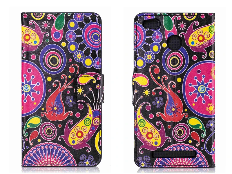 Модный чехол-книжка с откидной крышкой для Xiaomi 5X A1 Redmi 4A 4X3 3S 5 Plus Prime Note 4 4X 5A глобальная версия кожаный чехол-бумажник с цветами