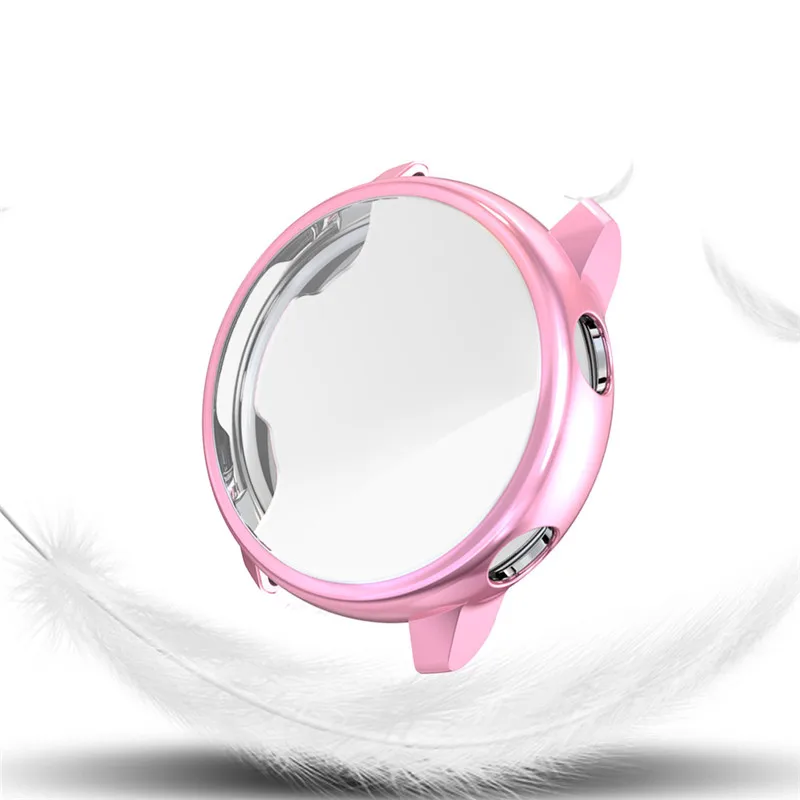 Чехол для часов, бампер, чехол, Аксессуары для samsung Galaxy Active Watch, защитный чехол, покрытие из ТПУ, Встроенный протектор экрана