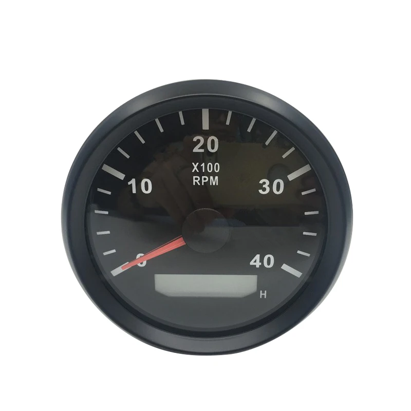 Новый универсальный тахометр 85 мм со светодиодным цифровым песочником 0 4000 об/мин