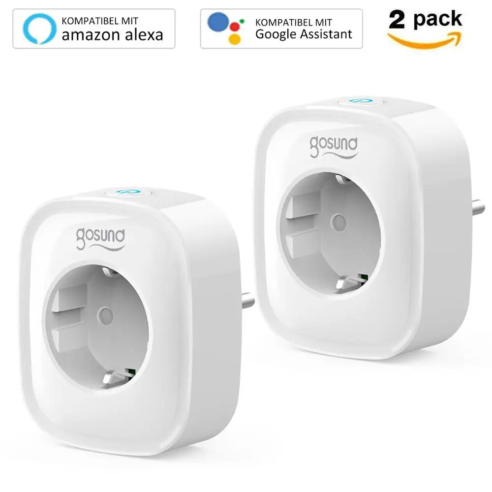 Умная Мини розетка Gosund с Alexa Google Home IFTTT без концентратора Wi Fi пультом