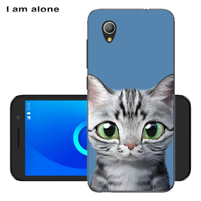 Solf TPU HH41 Чехол для телефона I am alone для Alcatel 1 5033D 5033 5033A 5033Y 5033X5,0 дюймов, Модный милый цветной Чехол для мобильного телефона из ТПУ - Цвет: Solf TPU HH41