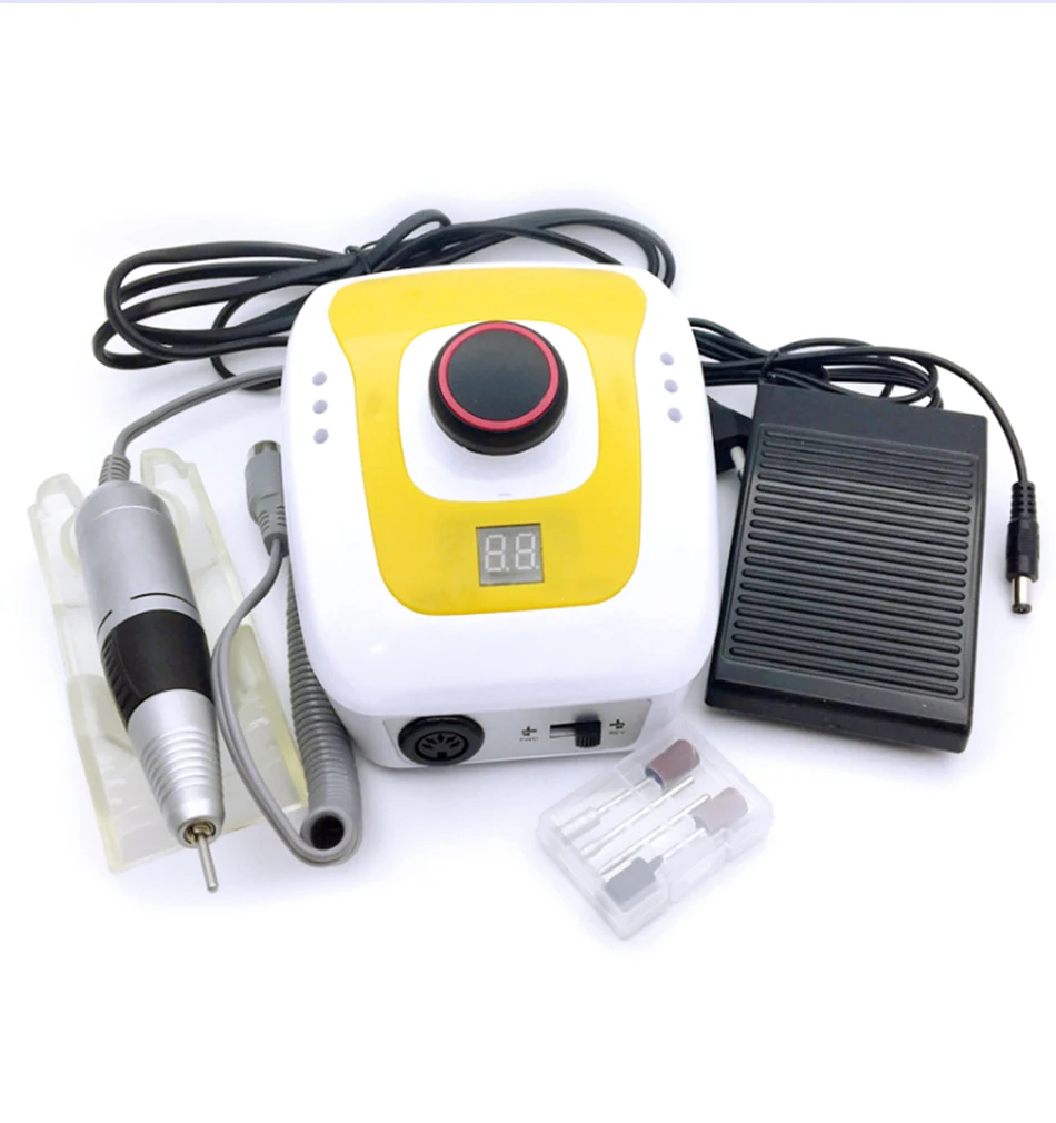 Electric Nail Drill Manicure Machine Pedicure Equipment Nail Art Manicure Tools Drill Sanding File Polish Equipment Mill Cutter