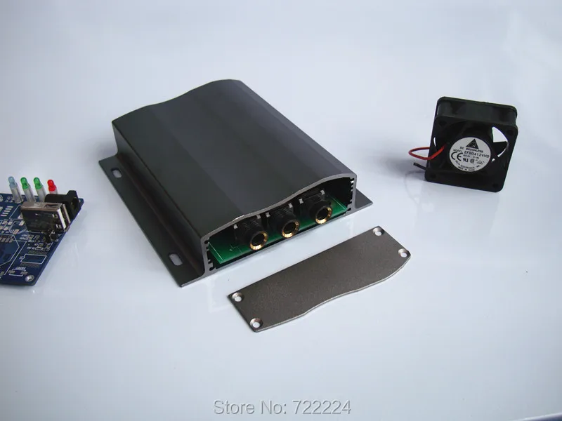 4 шт./лот 104*28*110 мм алюминиевый корпус для электронных проектов DIY PCB усилитель