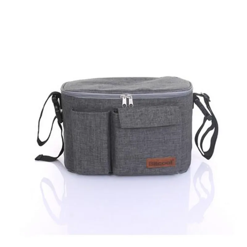 

Новая Обновленная Высококачественная Расширенная сумка для мамы, коляска, органайзер, детская корзина, коляска, пеленки, бутылочная сумка, ...