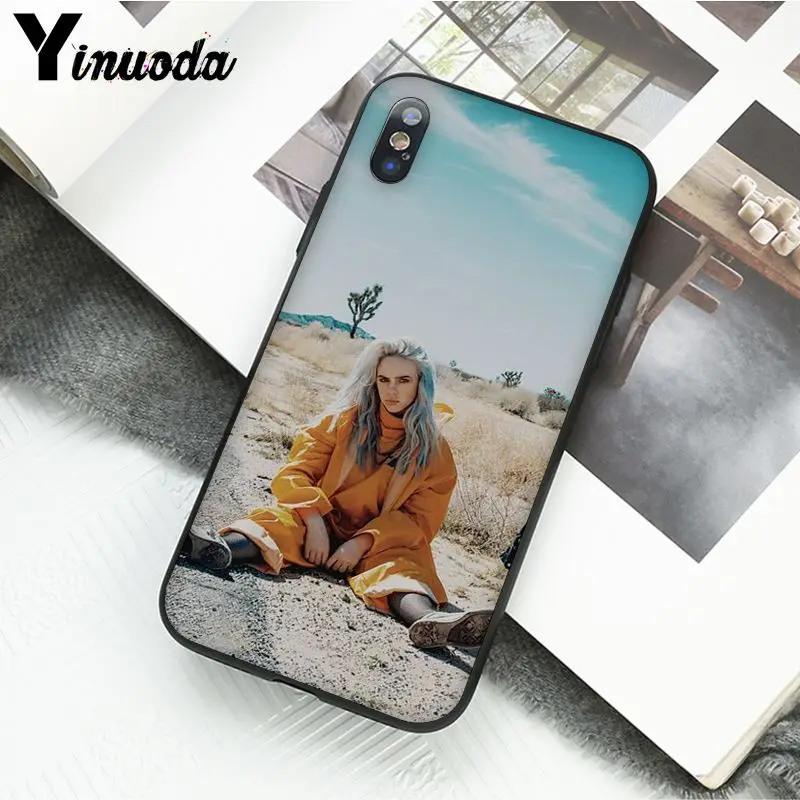 A15 Yinuoda Billie Eilish 13 девушка чехол для телефона для iphone 11 Pro Max 6S 6plus 7 8plus X Xs MAX 5 5S XR - Цвет: A15