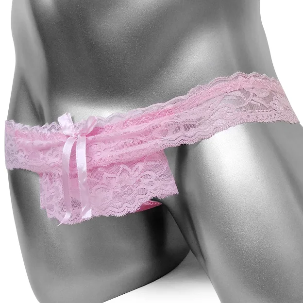 Атласная Для мужчин s Нижнее белье Sissy трусы Фирменное нижнее легкое с мешочком