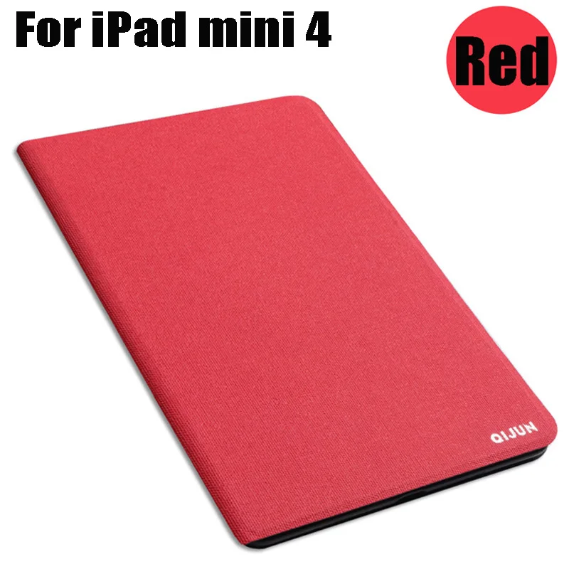 IPad Mini 4 QIJUN Coque для Apple Ipad Mini 1 2 3 4 5() чехол бизнес чехол для планшета Fundas кожаный для Ipad Mini 1 2 3 4 5 Чехол - Цвет: IPad Mini 4