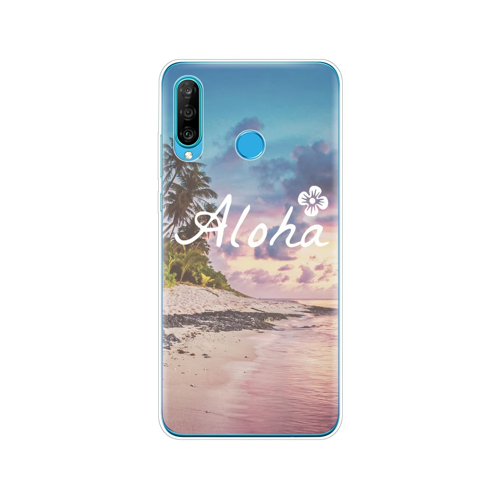 61870 Для huawei P30 Pro Чехол huawei P30Pro силиконовый мягкий ТПУ чехол для телефона на huawei P30 Pro VOG-L29 ELE-L29 P 30 Lite чехол-бампер - Цвет: 61870