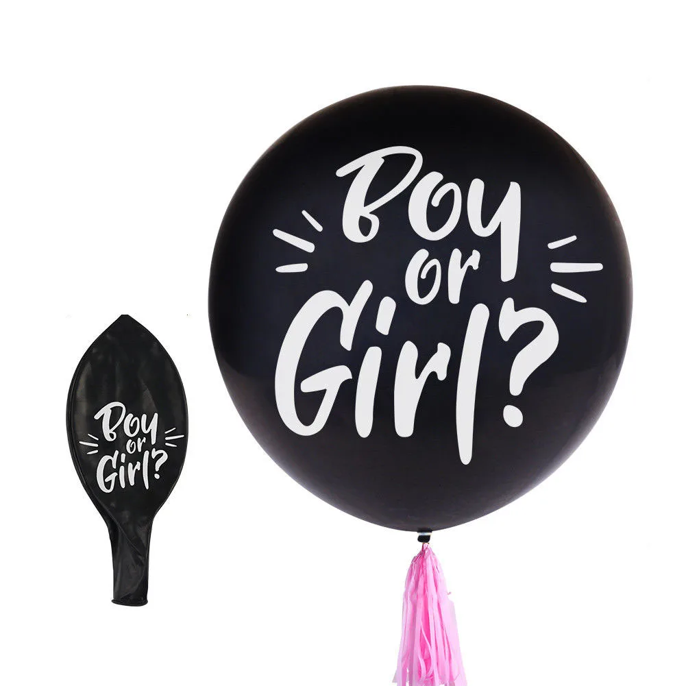 FANLUS 36 &quotдевочка или мальчик пол Reveal Baby Shower Party Confetti Balloon Kit|Воздушные шары и