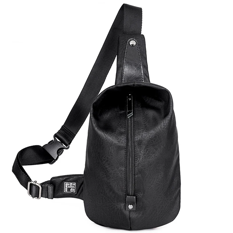 

Hot 2017 New Casual Men's Chest Bag Fashion Sling Bag Multifunctional Small Male Crossbody Bags Waterproof Shoulder Bags YS1563