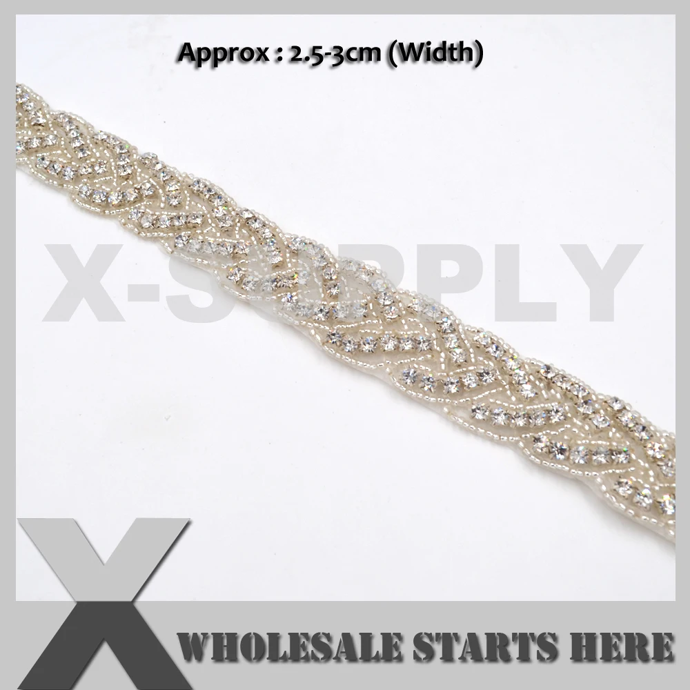 

Beaded Trim,Bridal sash trim,Jewellery trim,Wedding trim,Headband Trim For Bridal Dress Sash Belt,Gift,Dolls,Clothes