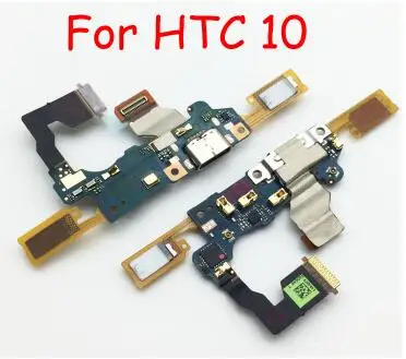 For HTC 10 Зарядное устройство Usb док-разъем для htc One Dual Sim 802t 802d 802 w/M7 801e M8 E8 M9 M9 Plus M9+ M10 зарядный порт гибкий кабель - Цвет: For HTC 10