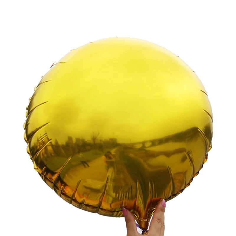 Распродажа 18 дюймовые Красочные воздушные шары из алюминиевой фольги свадебные