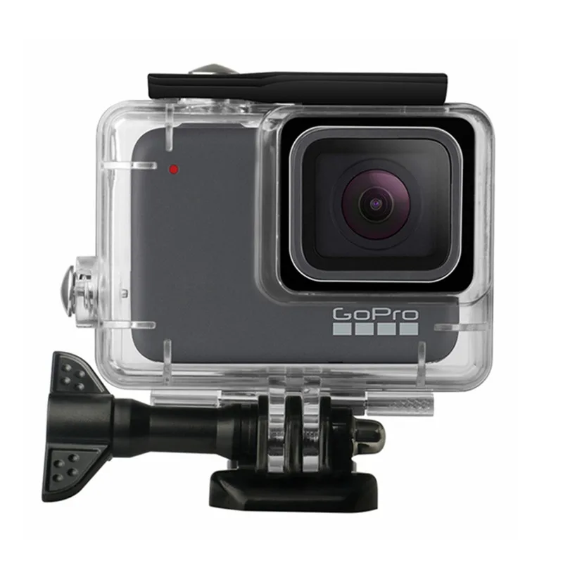 Водонепроницаемый чехол для дайвинга для Gopro Hero 7 Silver и Hero 7, Белый защитный чехол для подводной съемки, аксессуары для Go pro