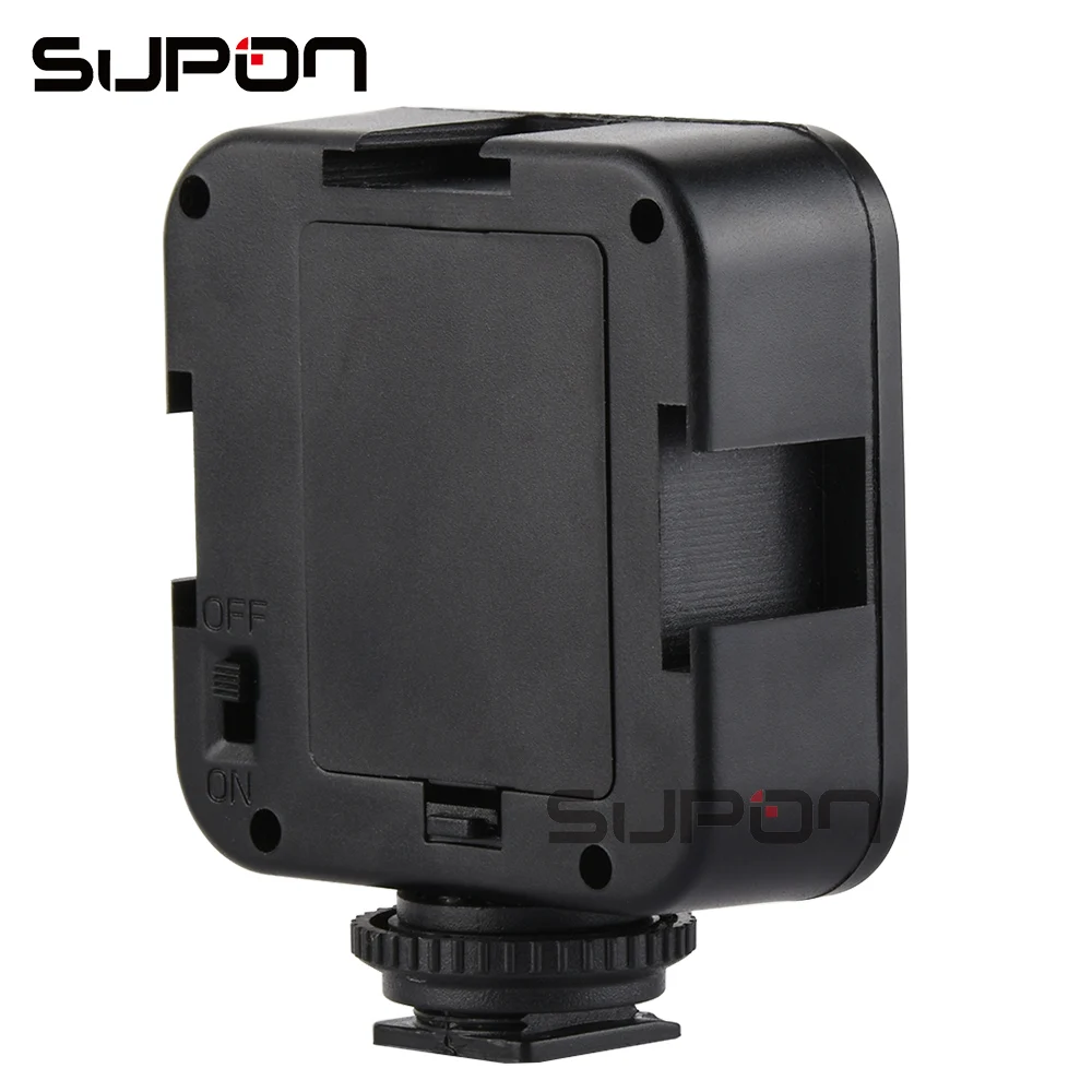 Supon мини светодиодная вспышка Speedlite с литий ионным аккумулятором и зарядным