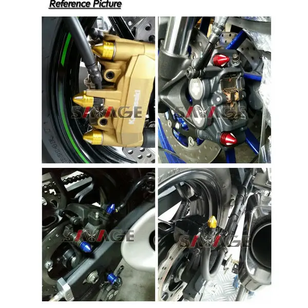 6 шт мотоциклетные 12 мм заглушки для рамы/Винты большого пальца сиденья/колпачок